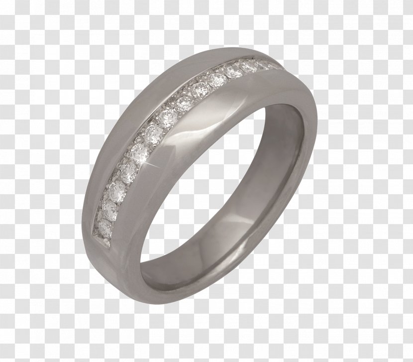 Wedding Ring Platinum Silver Jewellery Transparent PNG