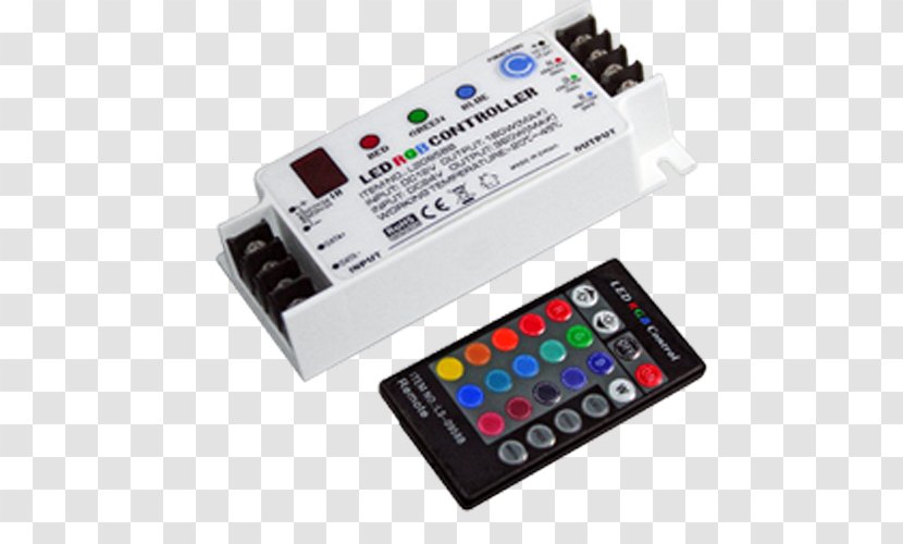 Remote Controls Electronics Electronic Component RGB Color Model Light-emitting Diode - Technology - Flood Stage Transparent PNG