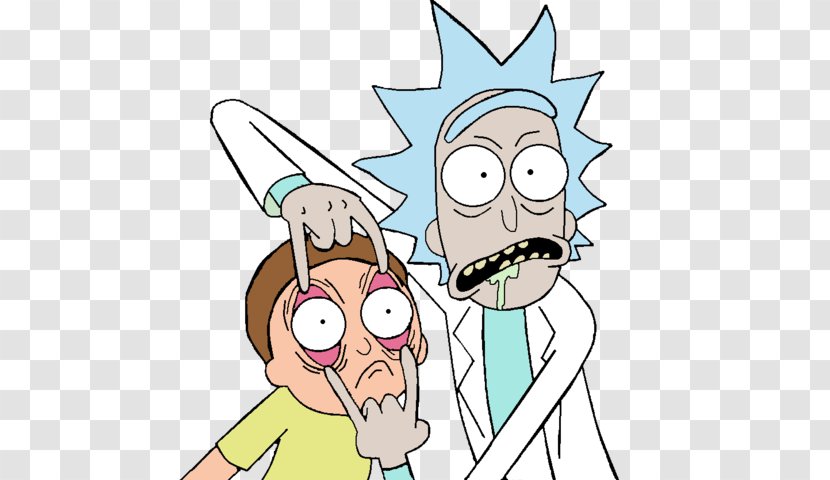 Rick Sanchez Morty Smith Meeseeks And Destroy Television Show Adult Swim - Silhouette - Icon Transparent PNG