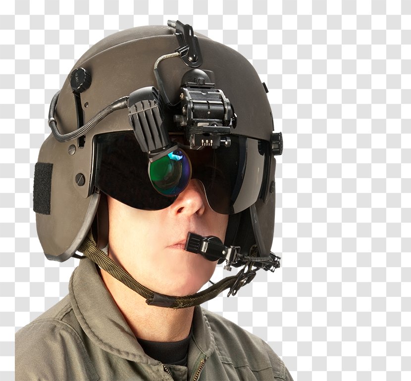 Head-mounted Display Bell Boeing V-22 Osprey Elbit Systems Head-up Helmet-mounted - Helmet - Protective Gear In Sports Transparent PNG