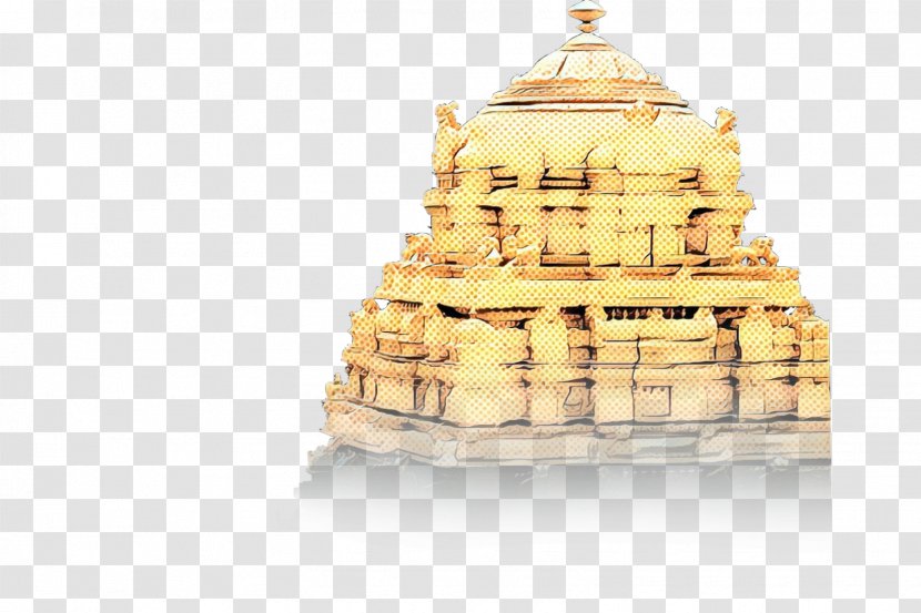 Landmark Place Of Worship Temple Architecture Hindu - Gold - Pagoda Transparent PNG