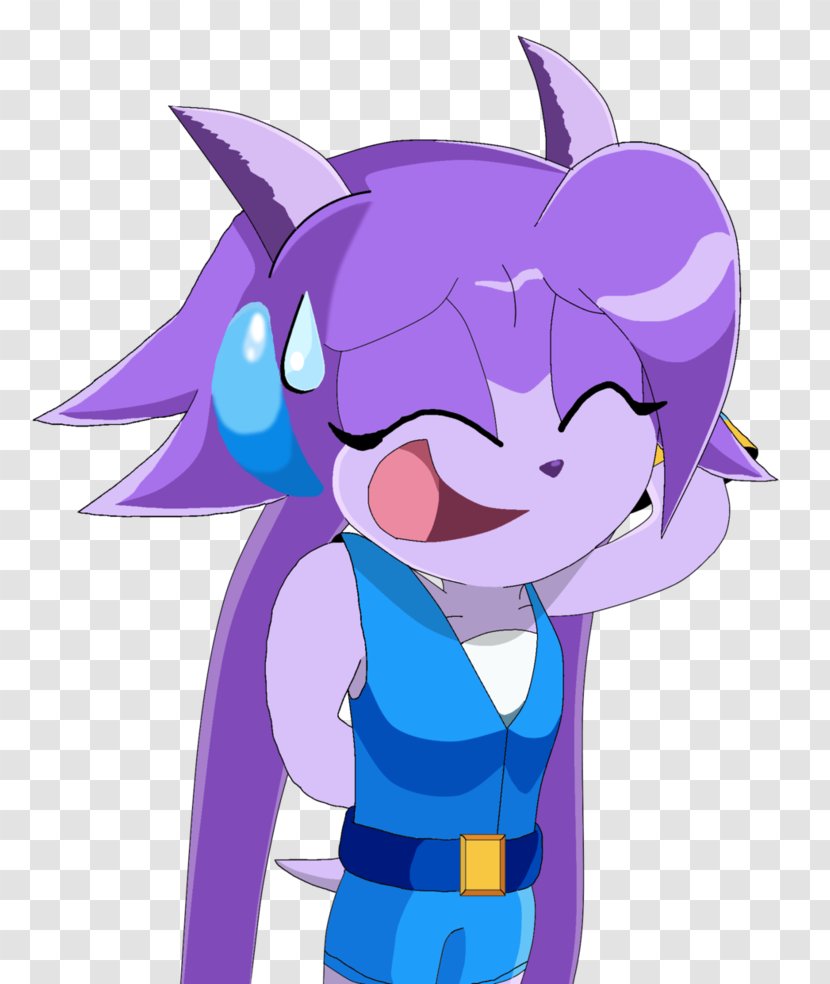 Freedom Planet Purple Pony Sash Lilac - Heart Transparent PNG