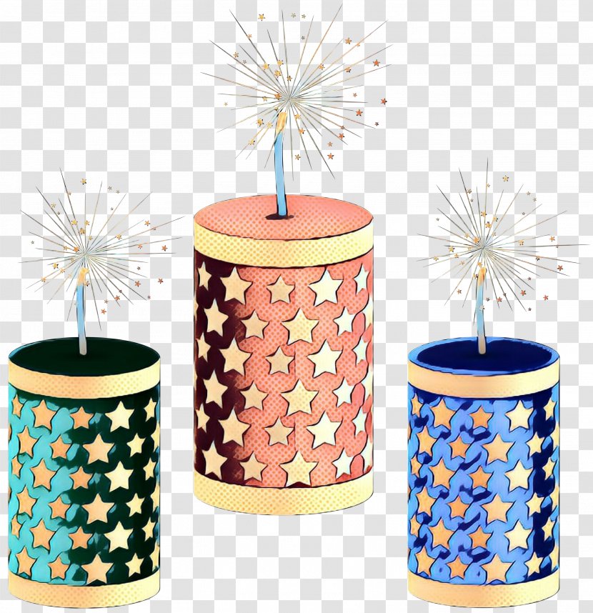 Background Birthday - Cobalt Blue - Cylinder Candle Transparent PNG