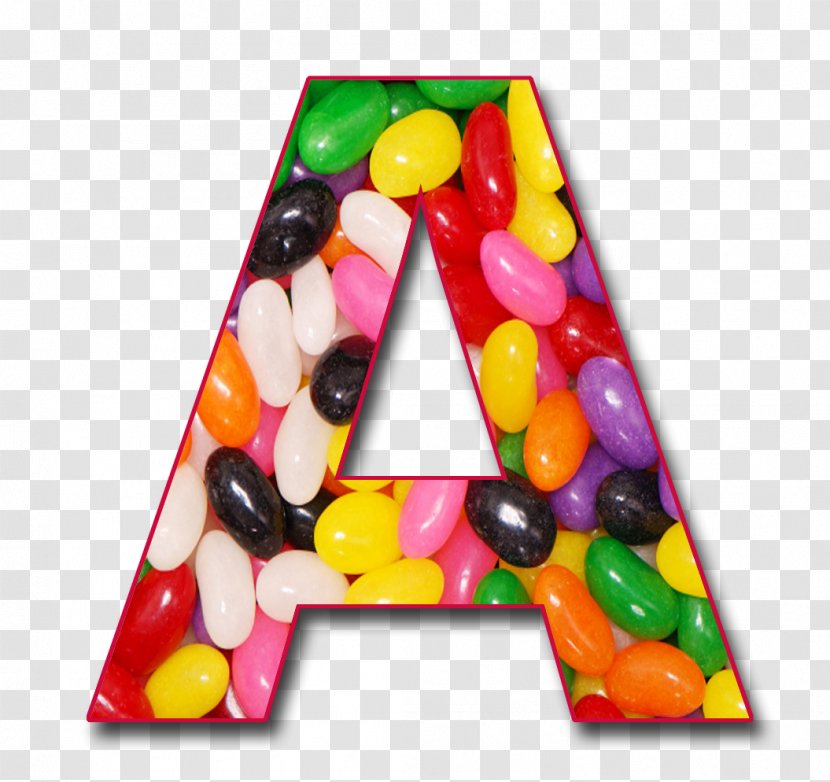 Jelly Bean Alphabet Letter Gelatin Dessert Scrapbooking Transparent PNG