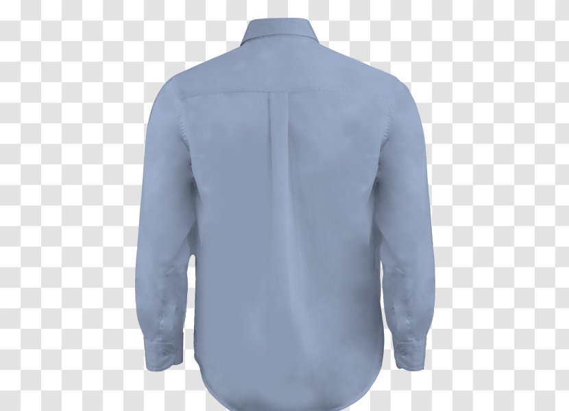 Dress Shirt Blue Blouse Sleeve Transparent PNG