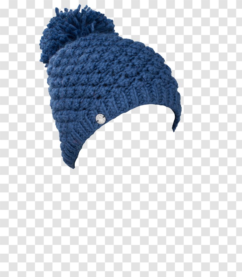 Knit Cap Beanie Toque Woolen Cobalt Blue Transparent PNG