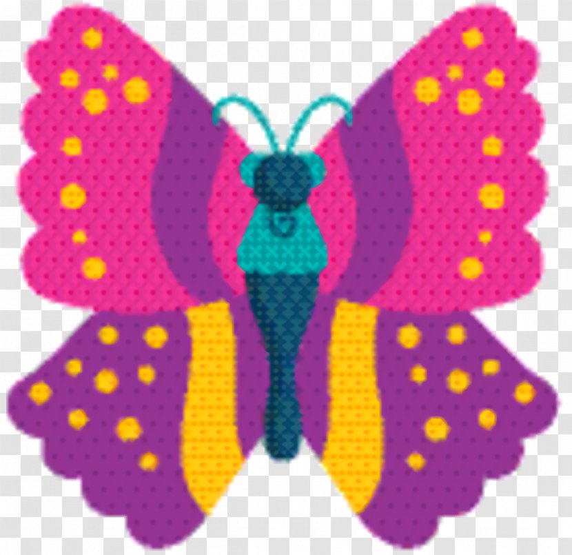 Butterfly - Wing - Animal Figure Magenta Transparent PNG