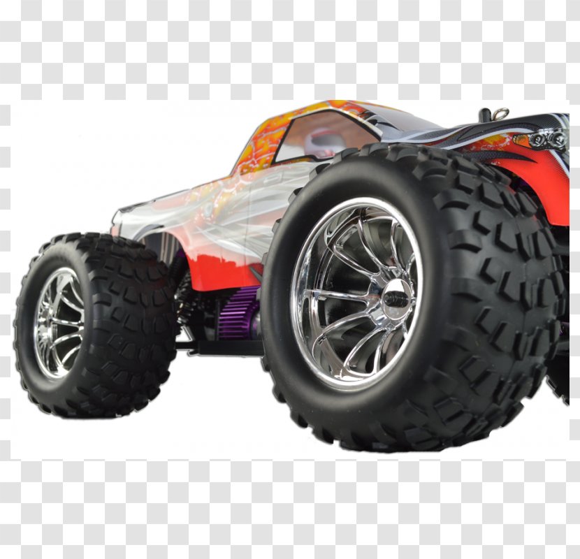 Tire Radio-controlled Car Monster Truck Wheel - Automotive Exterior Transparent PNG