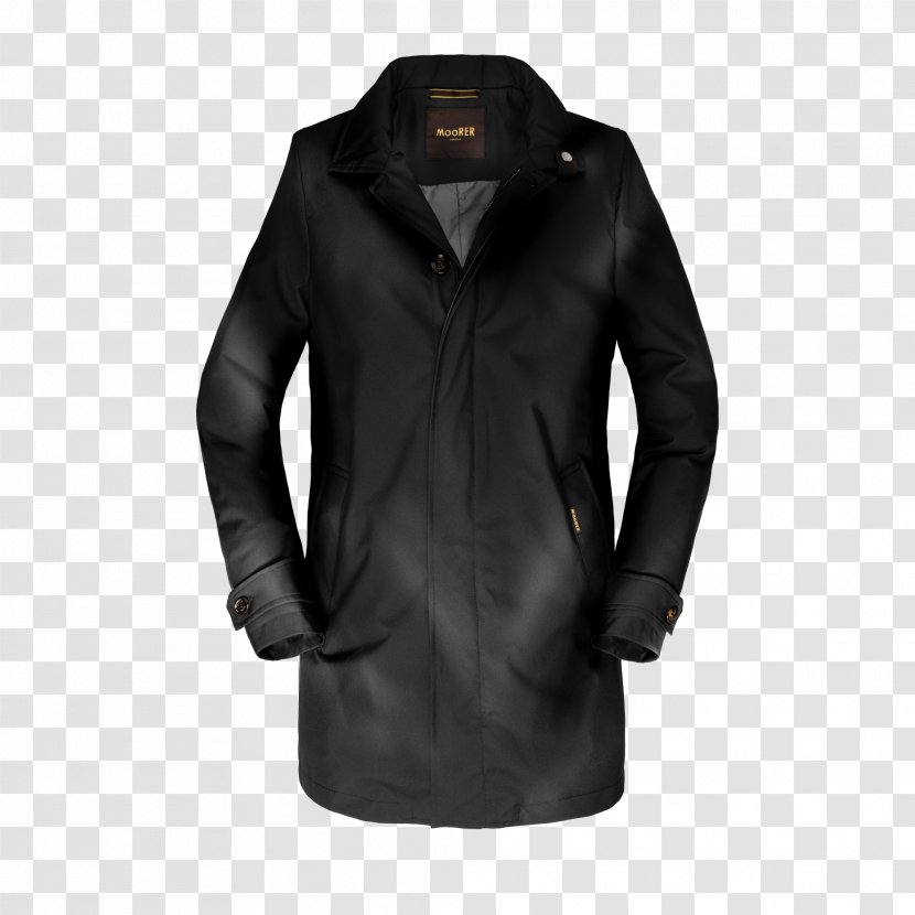 Raincoat Jacket Trench Coat Clothing - Black Transparent PNG
