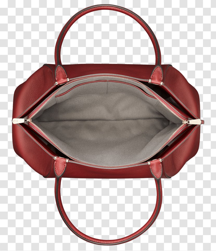 Handbag Leather Cartier Red - Fashion Accessory - Bag Transparent PNG