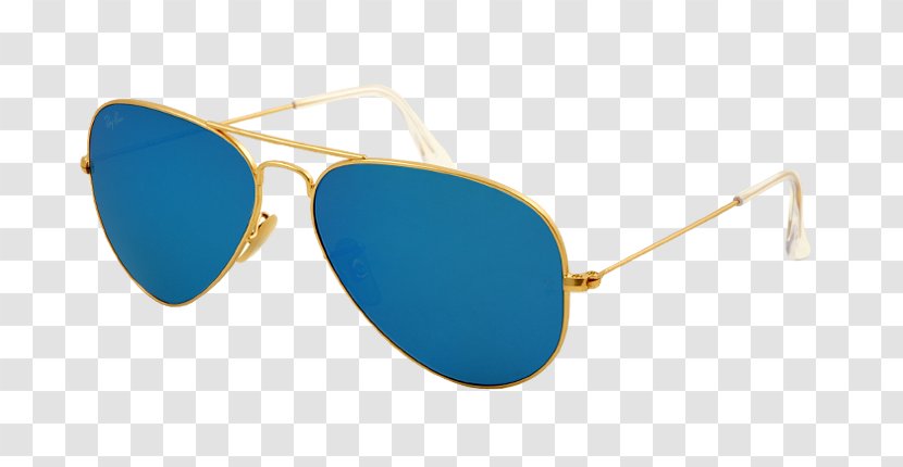 Ray-Ban Aviator Flash Sunglasses Wayfarer - Mirrored Transparent PNG