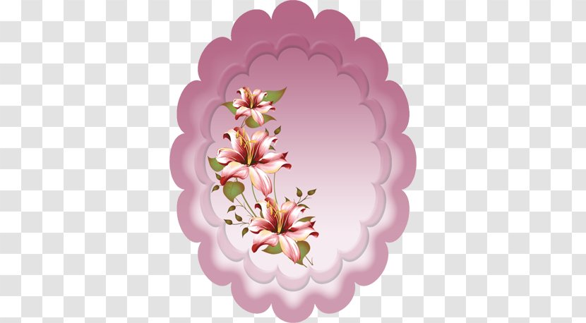 Floral Design Flower - Picture Frames Transparent PNG
