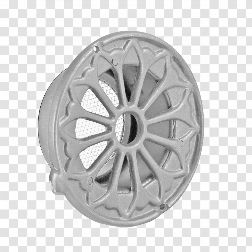 Alloy Wheel Spoke Rim Silver Transparent PNG