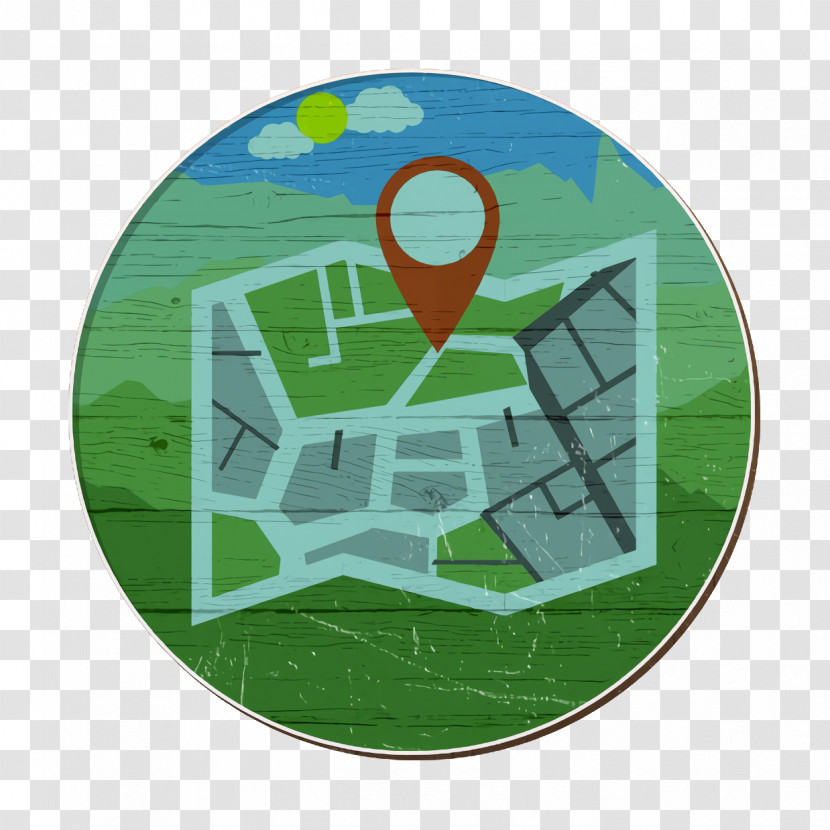 Landscapes Icon Map Icon Transparent PNG