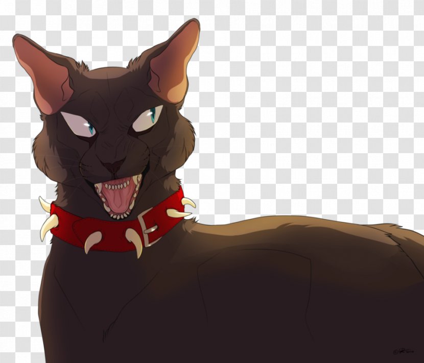 Cat Thistleclaw Whiskers Yellowfang Bluestar's Prophecy - Bad Day Transparent PNG
