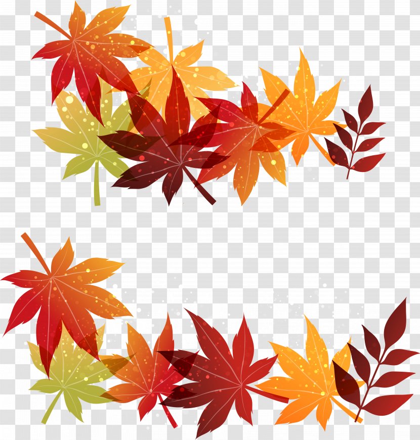 Clip Art Image Illustration - Tree - Autumn Signs Transparent PNG