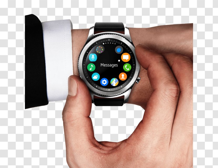 Samsung Galaxy Gear S2 S3 Smartwatch - Sport Watch Transparent PNG
