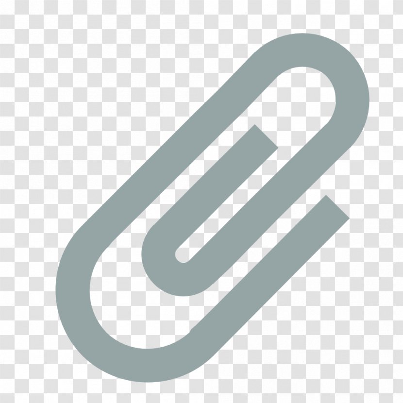 Text Brand Logo - Office Supplies - Paperclip Transparent PNG