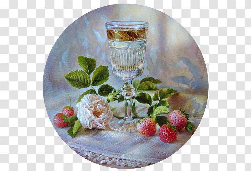 Oil Painting Artist Still Life - Wine Glass Transparent PNG