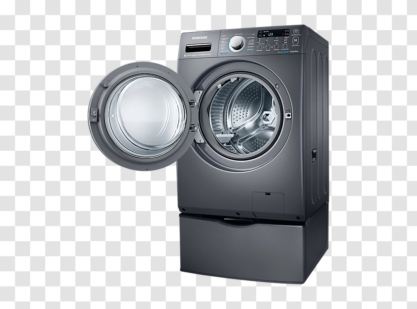 Washing Machines Laundry Clothes Dryer Home Appliance - Samsung Transparent PNG