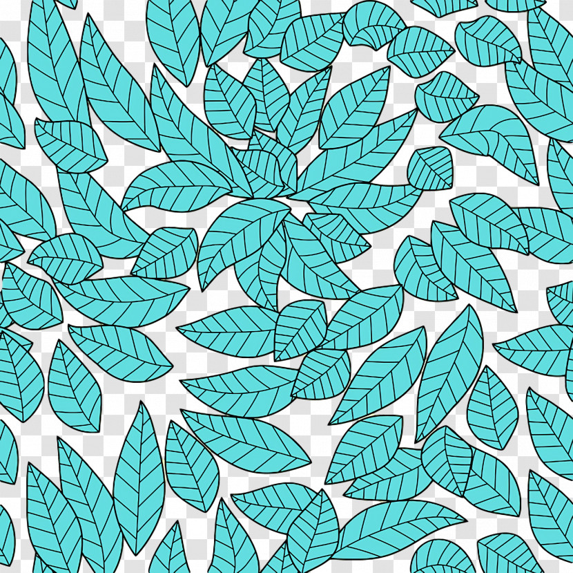 Leaf Pattern Symmetry Green Line Transparent PNG