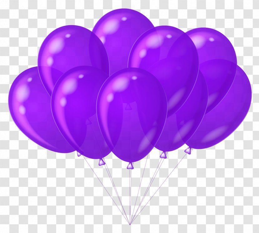 Clip Art Balloon Openclipart Birthday Party - Lilac - Balloons Clipart Black And White Transparent PNG