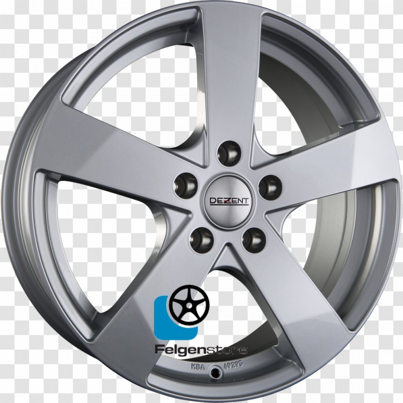 Alloy Wheel Autofelge Graphite Rim - Automotive System - Silver Products Transparent PNG