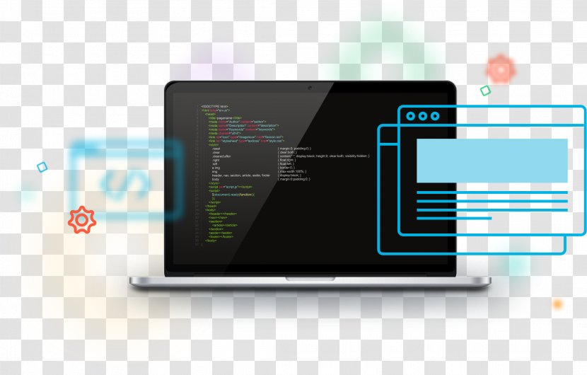 Front-end Web Development Developer Front And Back Ends Software - Display Device Transparent PNG