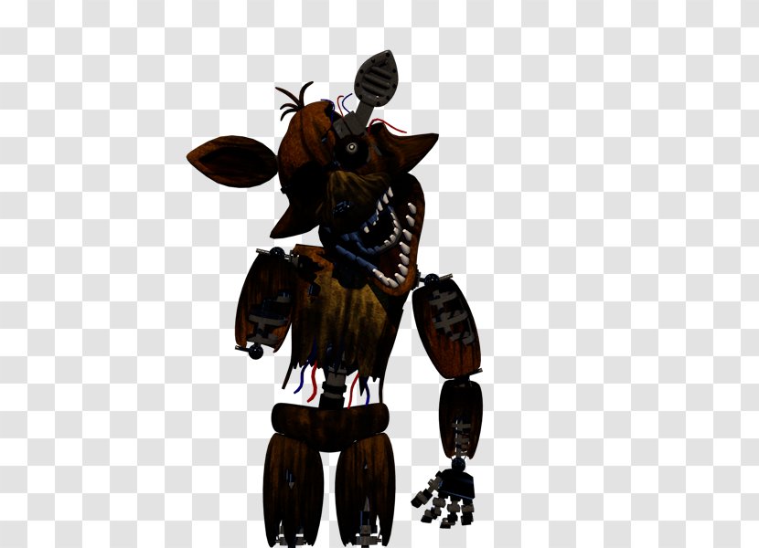 Three-dimensional Space Digital Art 3D Modeling Cattle - Horse Like Mammal - Foxy Fnaf Transparent PNG