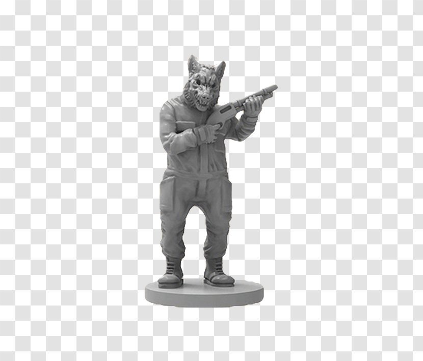 Sculpture Figurine Board Game Role-playing - Big Bad Wolf The Three Little Pigs Transparent PNG