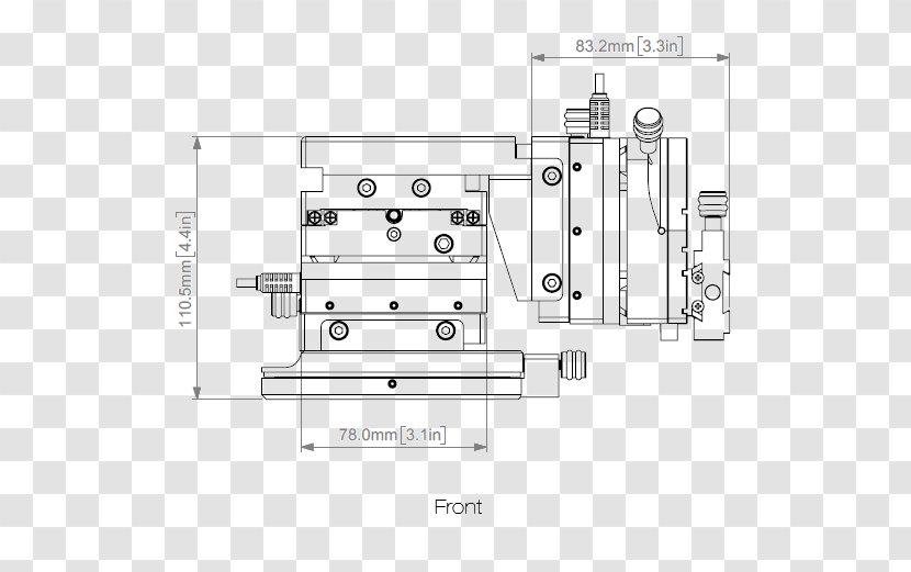 Technical Drawing Diagram - Rectangle - Design Transparent PNG