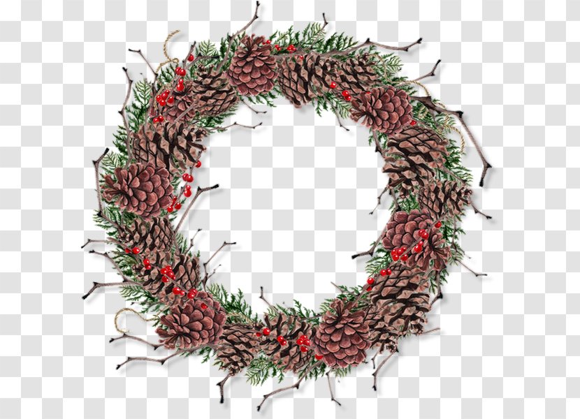 Wreath Twig Christmas Ornament Transparent PNG