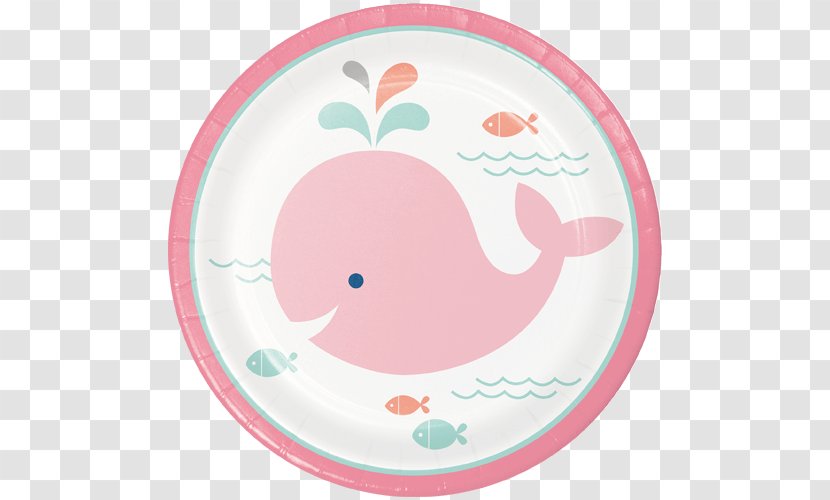 Plate Party Paper Baby Shower Birthday - Lunch Transparent PNG