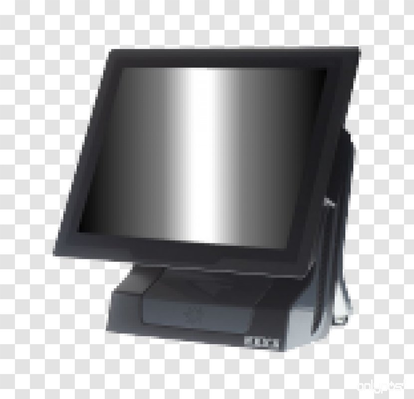 Point Of Sale Computer Monitors Barcode Scanners Cash Register Payment Terminal - Display Device - Pos Transparent PNG