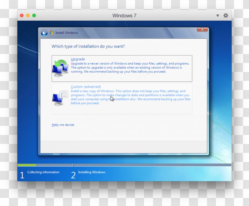Windows 7 Installation Vista 10 - Computer Transparent PNG
