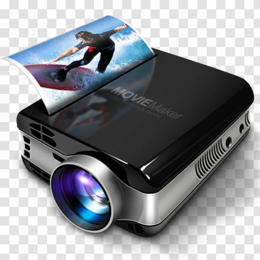 Output Device Multimedia Projectors Video Dress - Editing - Film Maker Transparent PNG