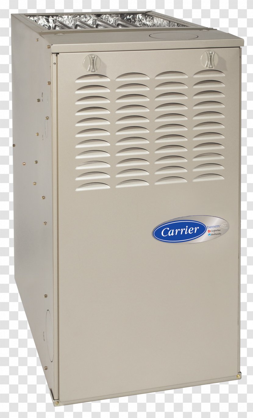 Furnace Carrier Corporation HVAC Air Conditioning Central Heating - System Transparent PNG