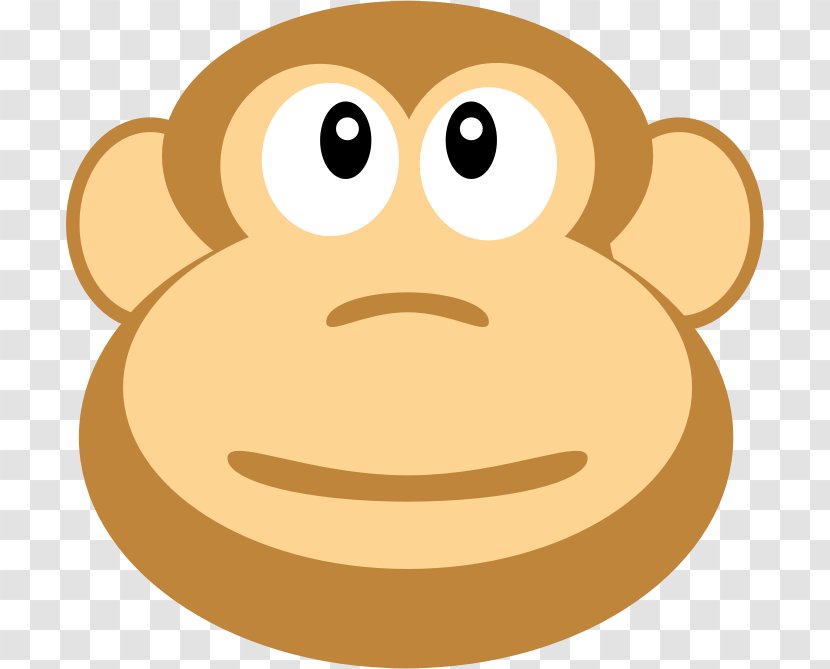 Japanese Macaque Primate Monkey Clip Art - Facial Expression Transparent PNG
