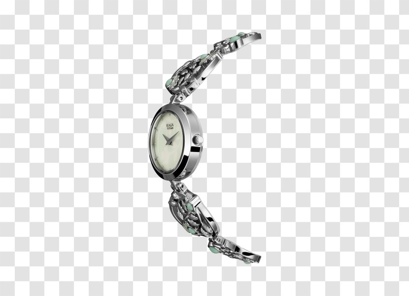 Silver Watch Strap Jewellery - M - Exquisite Carving. Transparent PNG