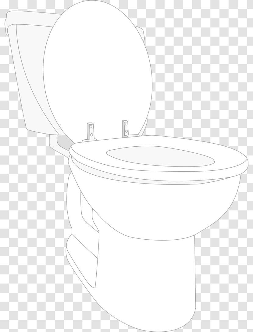 Toilet Seat White Ceramic Tap Bathroom - Restroom Cliparts Transparent PNG