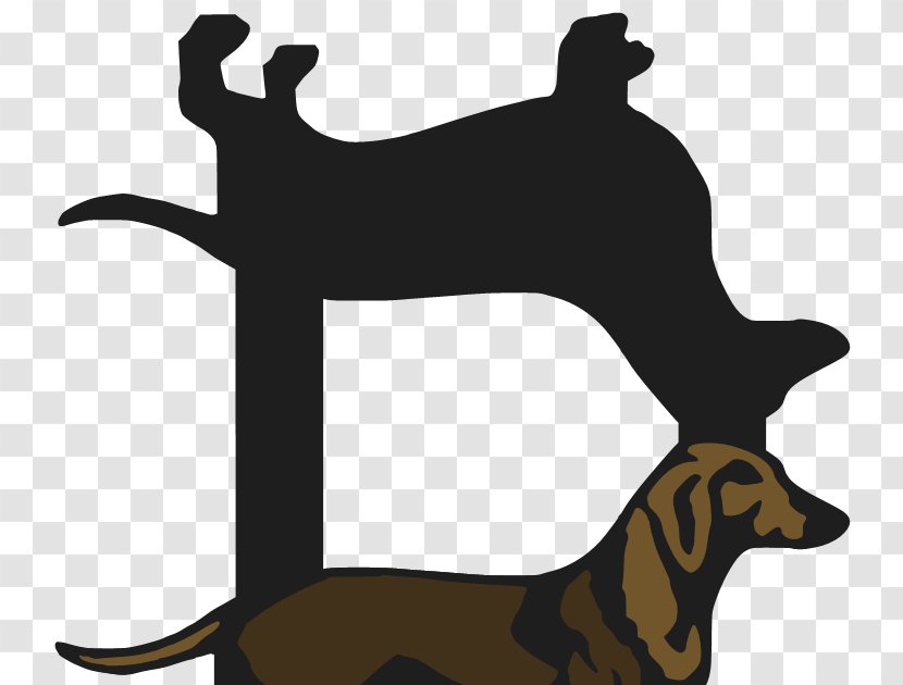 Dog Breed Silhouette Clip Art - Tail Transparent PNG