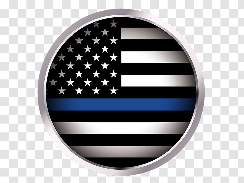 Police Officer Thin Blue Line Law Enforcement - Crime Transparent PNG