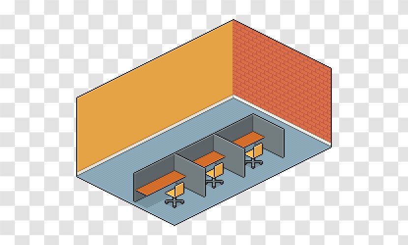 Pixel Art Interior Design Services Keyword Tool - Office - Isometric Transparent PNG