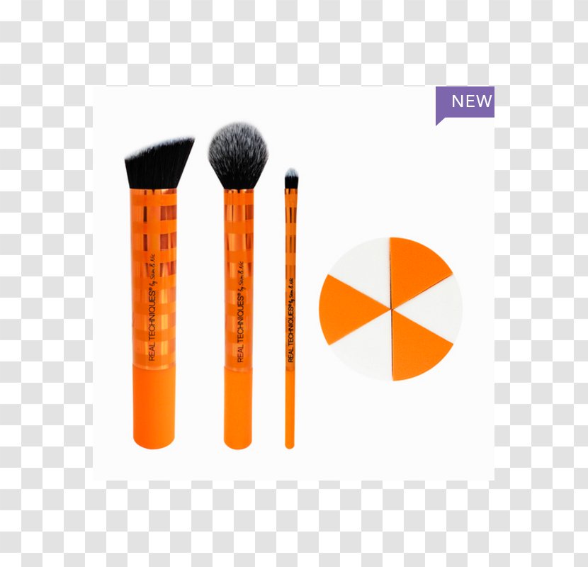 Real Techniques Expert Face Brush Make-Up Brushes Cosmetics - Beauty Transparent PNG