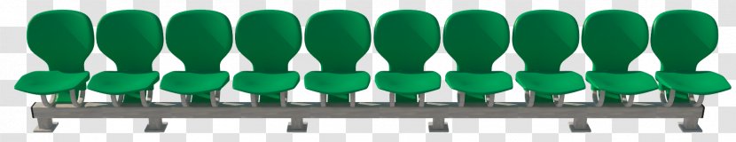 Plastic Chair - Green - Stadium Audience Transparent PNG