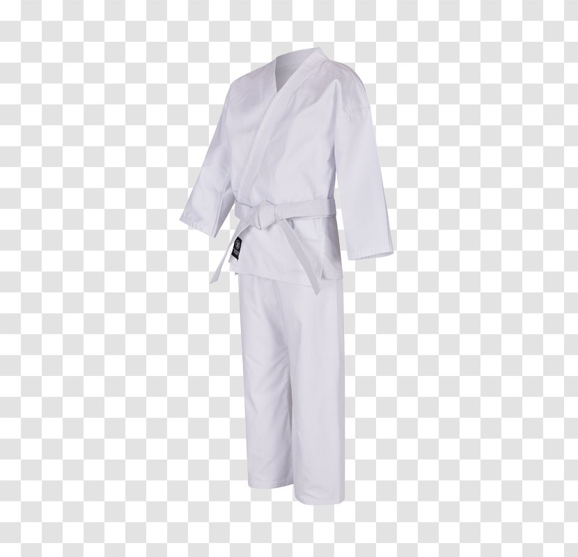 Dobok Robe Lab Coats Sleeve Costume - Kyokushin Transparent PNG
