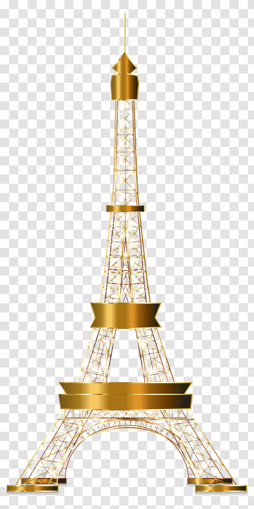 Eiffel Tower Torre Del Oro Clip Art - Light Fixture Transparent PNG