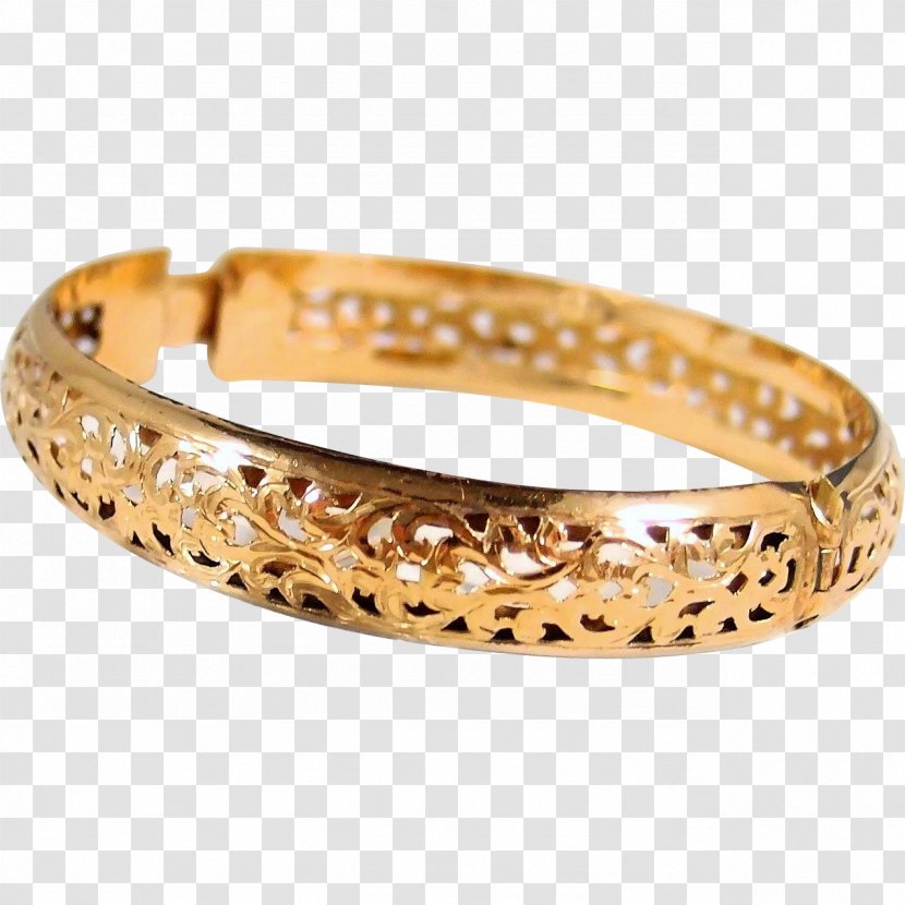 Bangle Bracelet Earring Jewellery Gold - Ring Transparent PNG