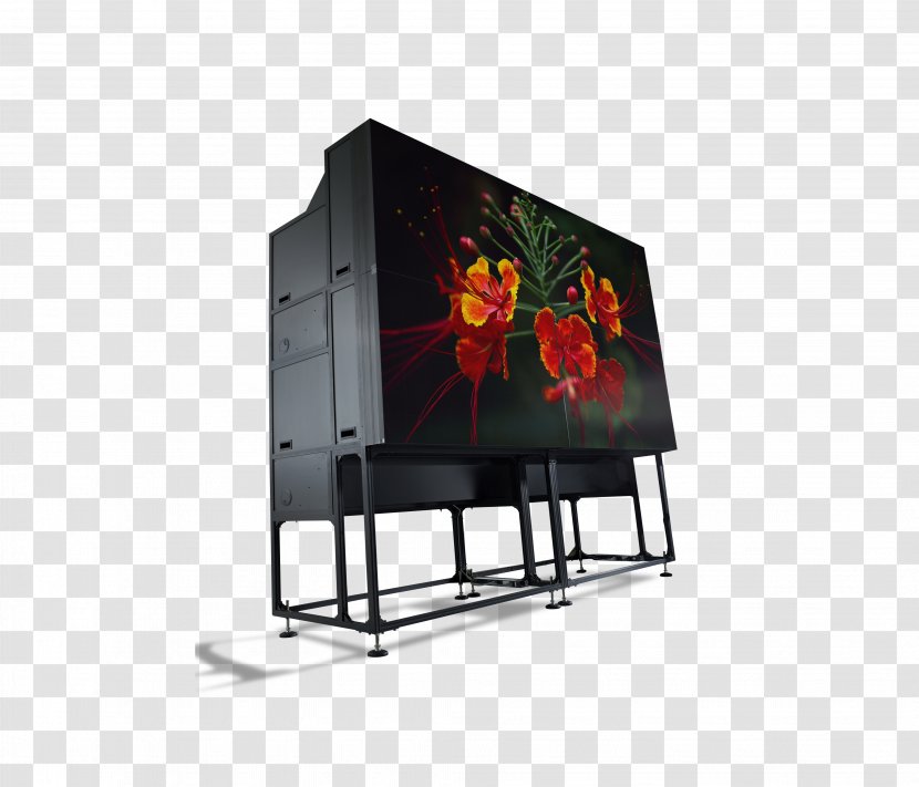 Flat Panel Display Rear-projection Television Projection Screens Multimedia Projectors Video Wall - Projector Transparent PNG