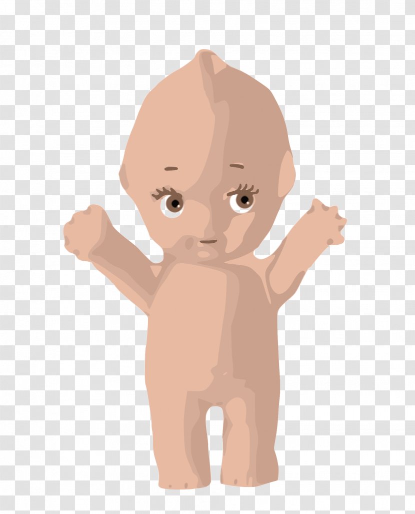 Kewpie Doll Drawing Cartoon Clip Art - Tree - Dolls Clipart Transparent PNG